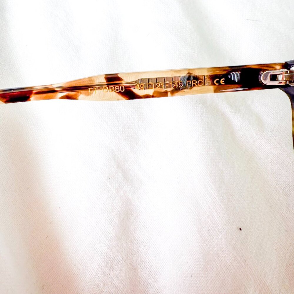 Diff Sawyer Espresso Tortoise Sunglasses Round Le… - image 5